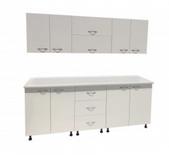 Bucatarie Lily 1.8m Alb Mat [3]