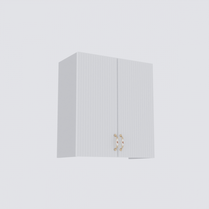 Bucatarie Opera MDF 2.6m Alb&Gri Cenusiu [7]