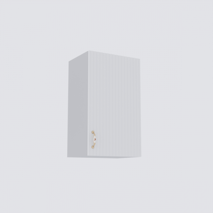 Bucatarie Opera MDF 2.6m Alb&Gri Cenusiu [8]