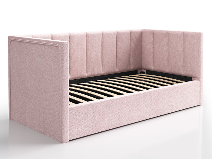 Pat tapitat  LOLA cu Somiera Rabatabilă [3]