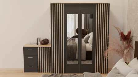 Dormitor Dallas Cu Pat Nobless Tapitat [3]