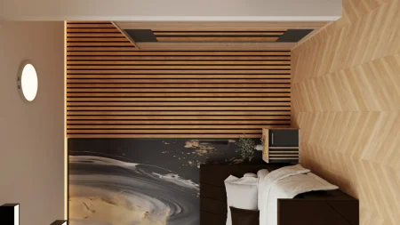 Dormitor Dallas Cu Pat Tony Tapitat Bej [3]