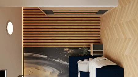 Dormitor Dallas Cu Pat Tony Tapitat Bej [3]