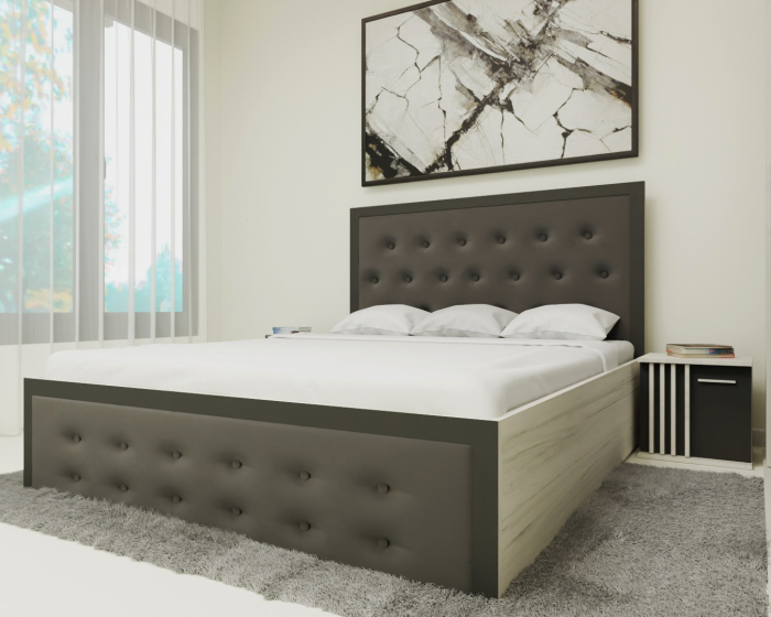 Dormitor Dallas Tapitat Stejar [3]