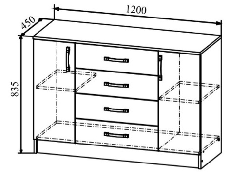 Dormitor Rio Wenge&Alb [5]