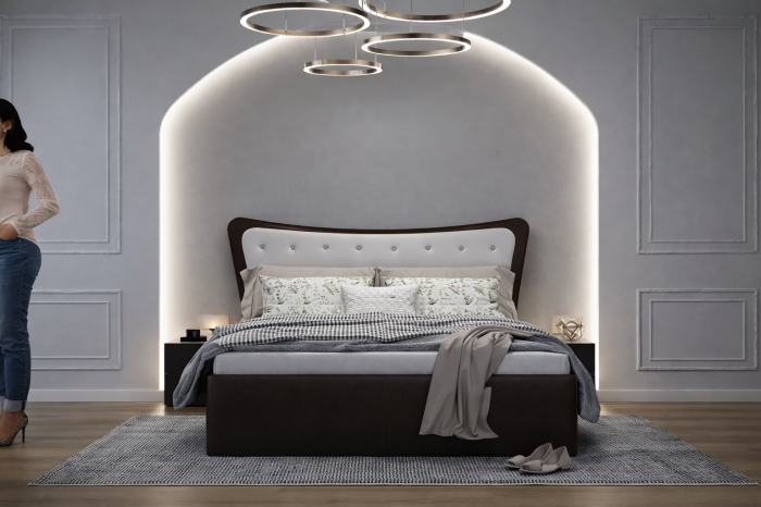 Dormitor Tapitat cu Somiera Rabatabila Vista 200x200 [2]