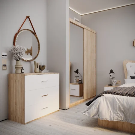 Dormitor Vista Tapitat  2 usi [4]