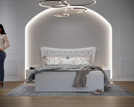 Dormitor Vista Tapitat Dressing 3 usi 250x200 [3]