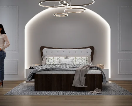 Dormitor Vista Tapitat Dressing 3 usi 250x200 [3]