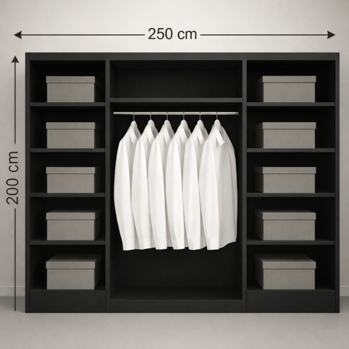 Dressing din Mdf lucios Georgia 250x200 [3]