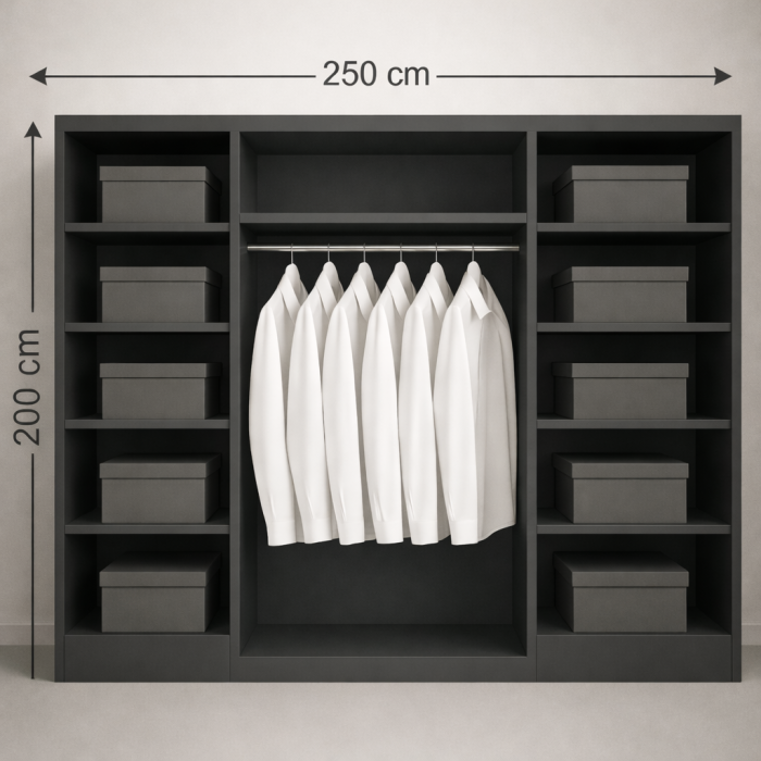 Dressing din Mdf lucios Georgia 250x200 [3]