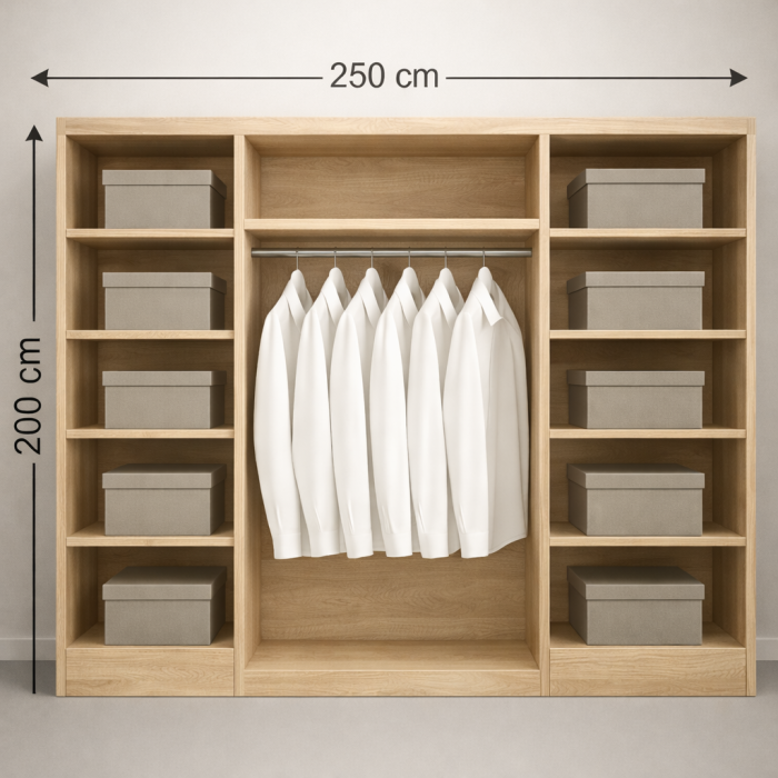 Dressing din Mdf lucios Georgia 250x200 [3]