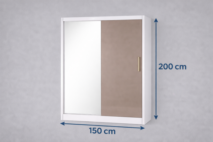 Dressing din mdf lucios Iulia 150x200 [3]