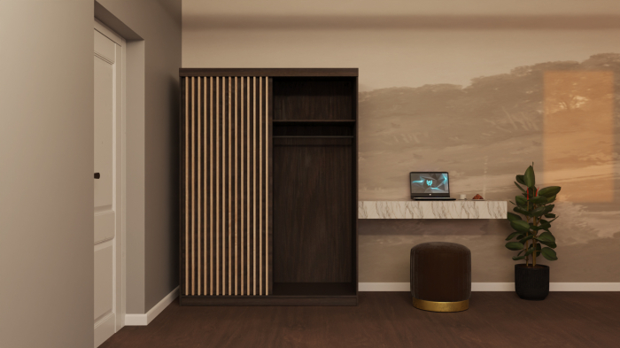 Dressing Riflaj  150x200 2 Usi cu Oglinda [3]