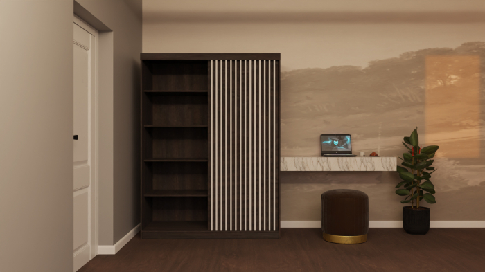 Dressing Riflaj  150x200 2 Usi cu Oglinda [2]