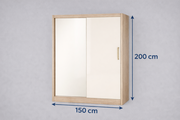 Dressing din mdf lucios Iulia 150x200 [3]