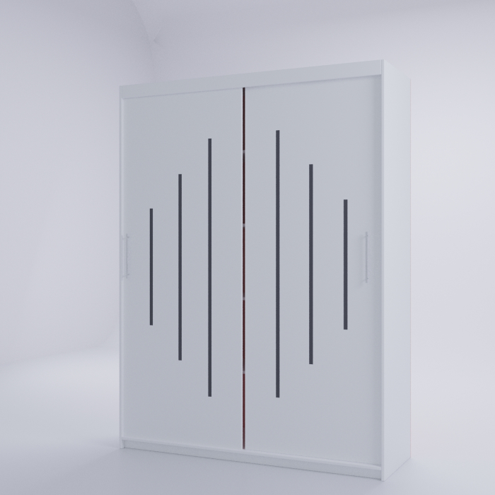 Dulap Venus Space Alb 200*200, [3]