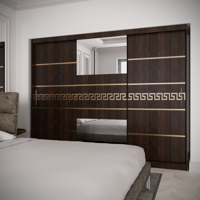 Dulap Venus Gold cu Oglinda Wenge 230*200 [2]