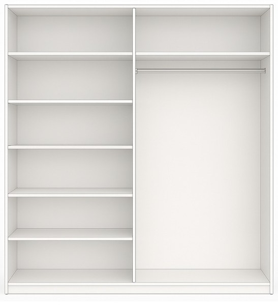 Dulap Venus Space 150x200 cu Oglinda Alb [3]