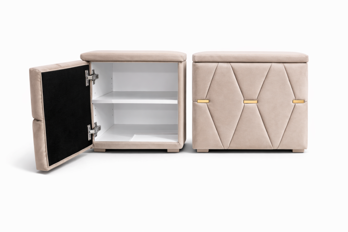 Noptiere Tapitate Monaco Premium [2]