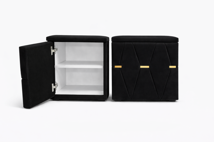 Noptiere Tapitate Monaco Premium [2]