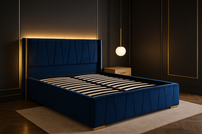 Pat Eva Tapitat cu Somiera rabatabila [3]