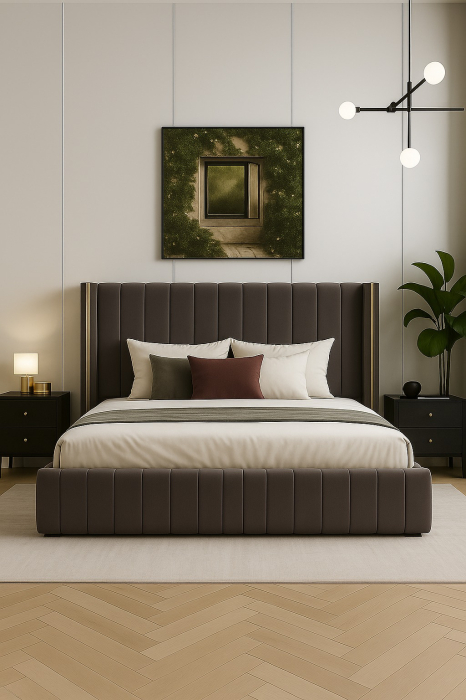 Pat Golden Tapitat cu Somiera Rabatabila [1]