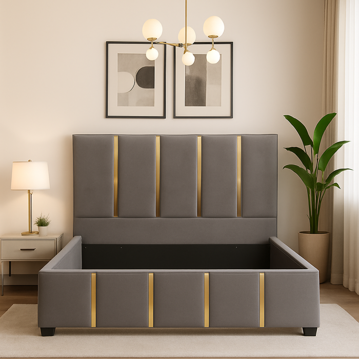 Pat Milano Tapitat cu Somiera Rabatabila [4]