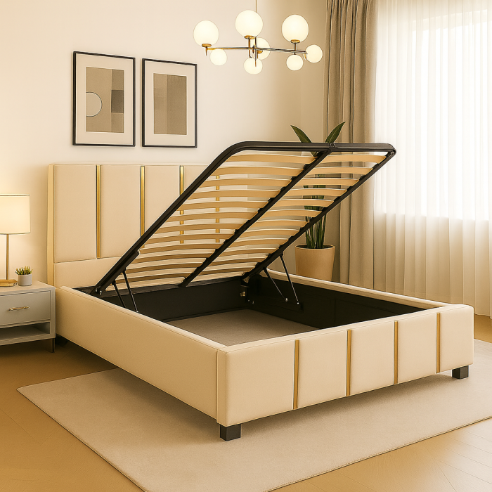 Pat Milano Tapitat cu Somiera Rabatabila [2]