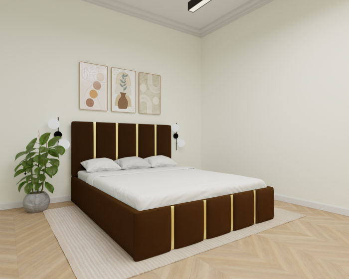 Pat Milano Tapitat cu Somiera Rabatabila [1]