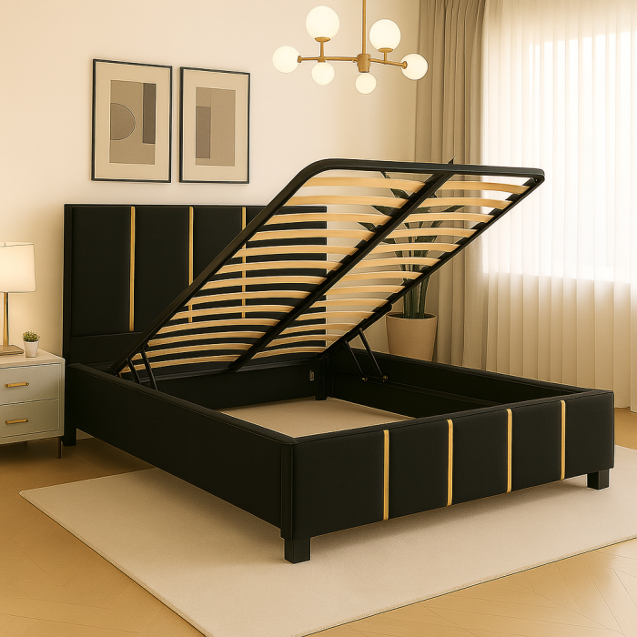 Pat Milano Tapitat cu Somiera Rabatabila [3]