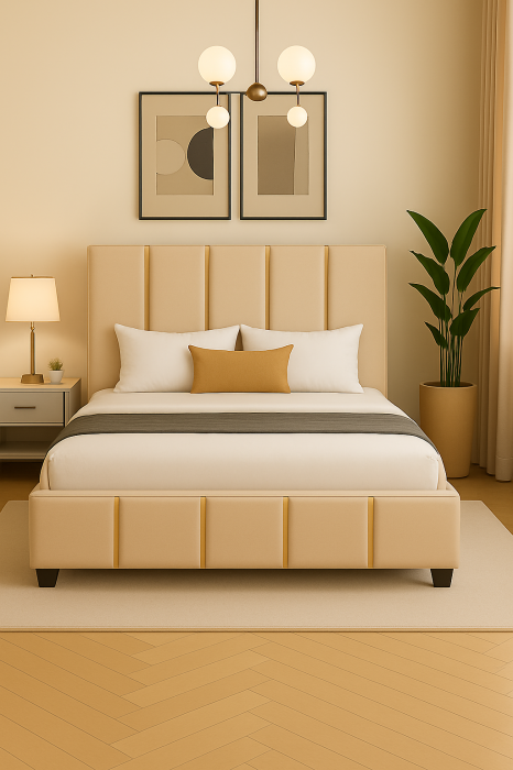 Pat Milano Tapitat cu Somiera Rabatabila [1]