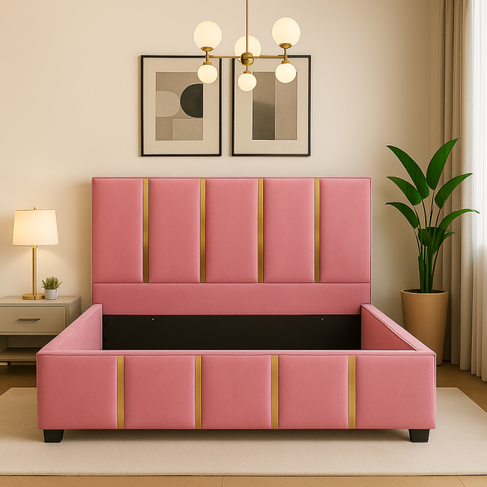 Pat Milano Tapitat cu Somiera Rabatabila [5]