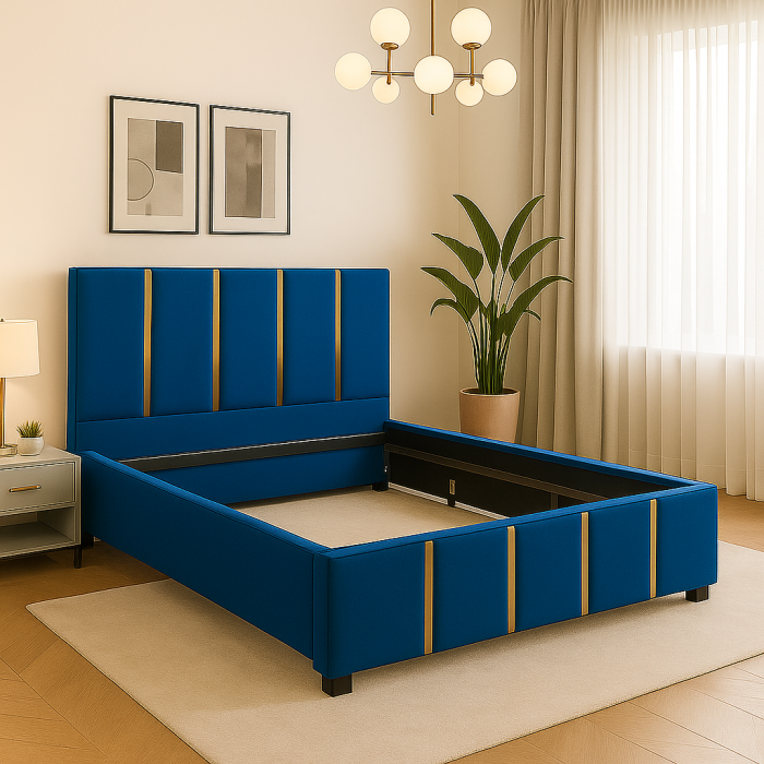 Pat Milano Tapitat cu Somiera Rabatabila [4]