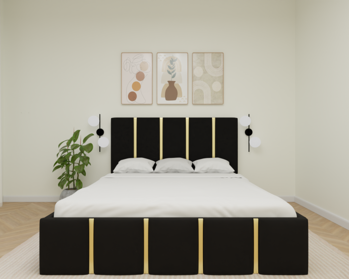 Pat Milano Tapitat cu Somiera Rabatabila [3]