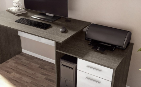 Birou Office Wenge&Alb [2]