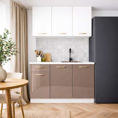 Bucătărie din MDF LUCIOS Andra  1.2m