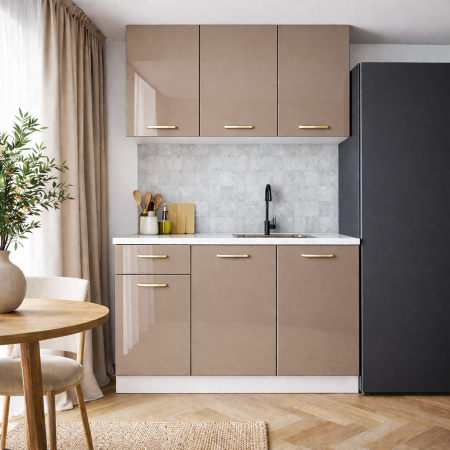 Bucătărie din MDF LUCIOS Andra  1.2m