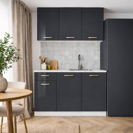 Bucătărie din MDF LUCIOS Andra  1.2m