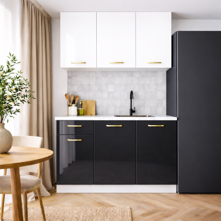 Bucătărie din MDF LUCIOS Andra  1.2m