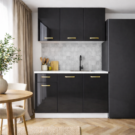 Bucătărie din MDF LUCIOS Andra  1.2m