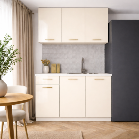 Bucătărie din MDF LUCIOS Andra  1.2m