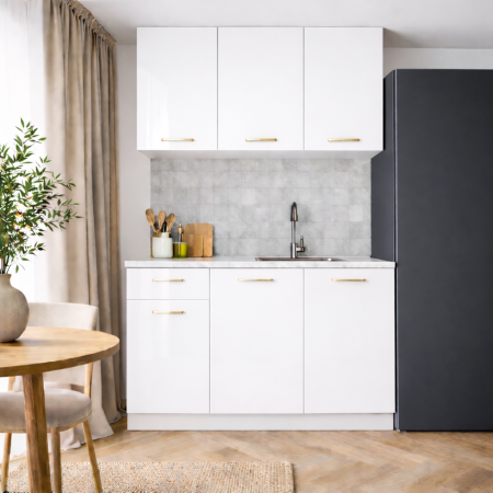 Bucătărie din MDF LUCIOS Andra  1.2m