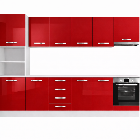 Bucatarie mdf  Lucioasa Antonia 2.8 m