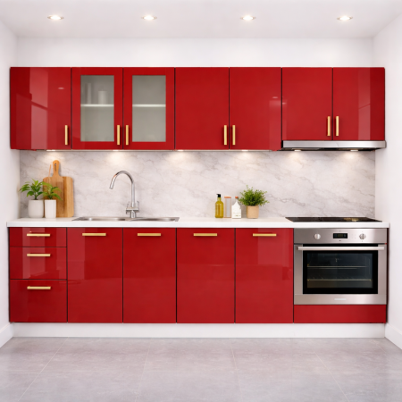 Bucatarie Mdf Lucioasa Maria 2.6 m