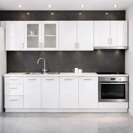 Bucatarie Mdf Lucioasa Maria 2.6 m