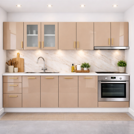 Bucatarie Mdf Lucioasa Maria 2.6 m