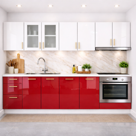 Bucatarie Mdf Lucioasa Maria 2.6 m