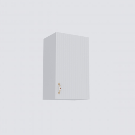 Bucatarie Opera MDF 2.6m Alb&Gri Cenusiu [7]