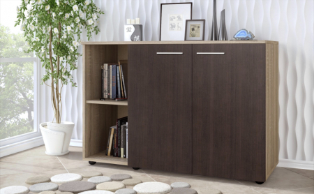 Comode - Comoda Hol Alessia Sonoma&Wenge